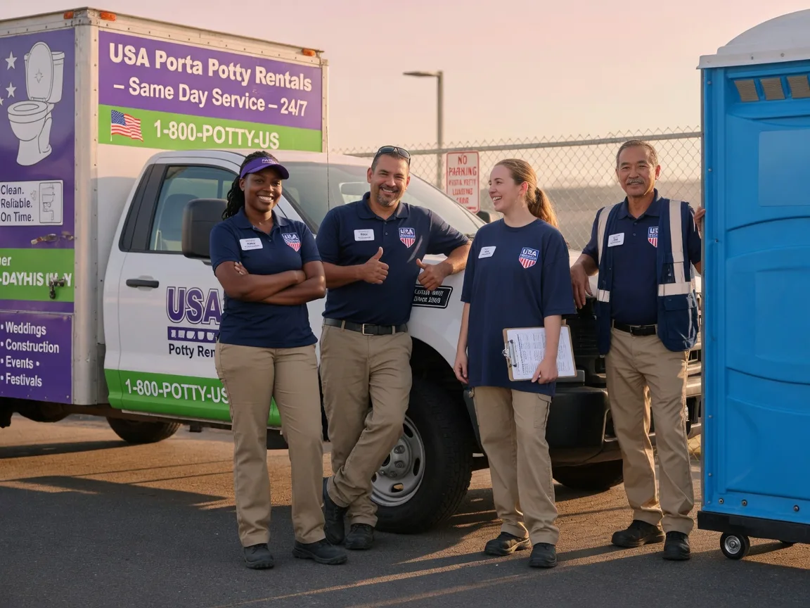 Porta Potty Rental company in Allentown, NJ